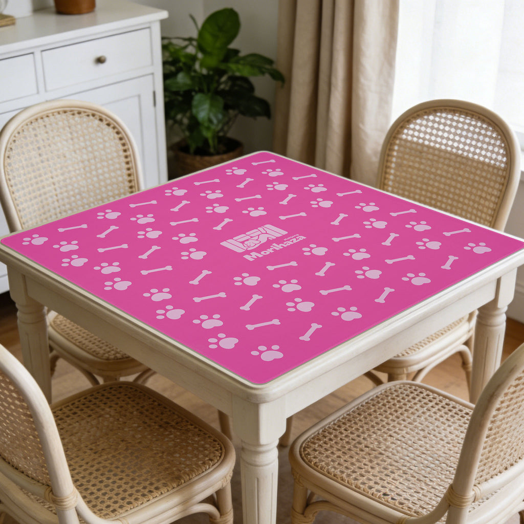 Morihaza Premium Mahjong Mat for Table - Non-Slip Mahjong Table Cloth with Printed Rules - Stylish Mah Jongg Accessories for Women (Style-2)